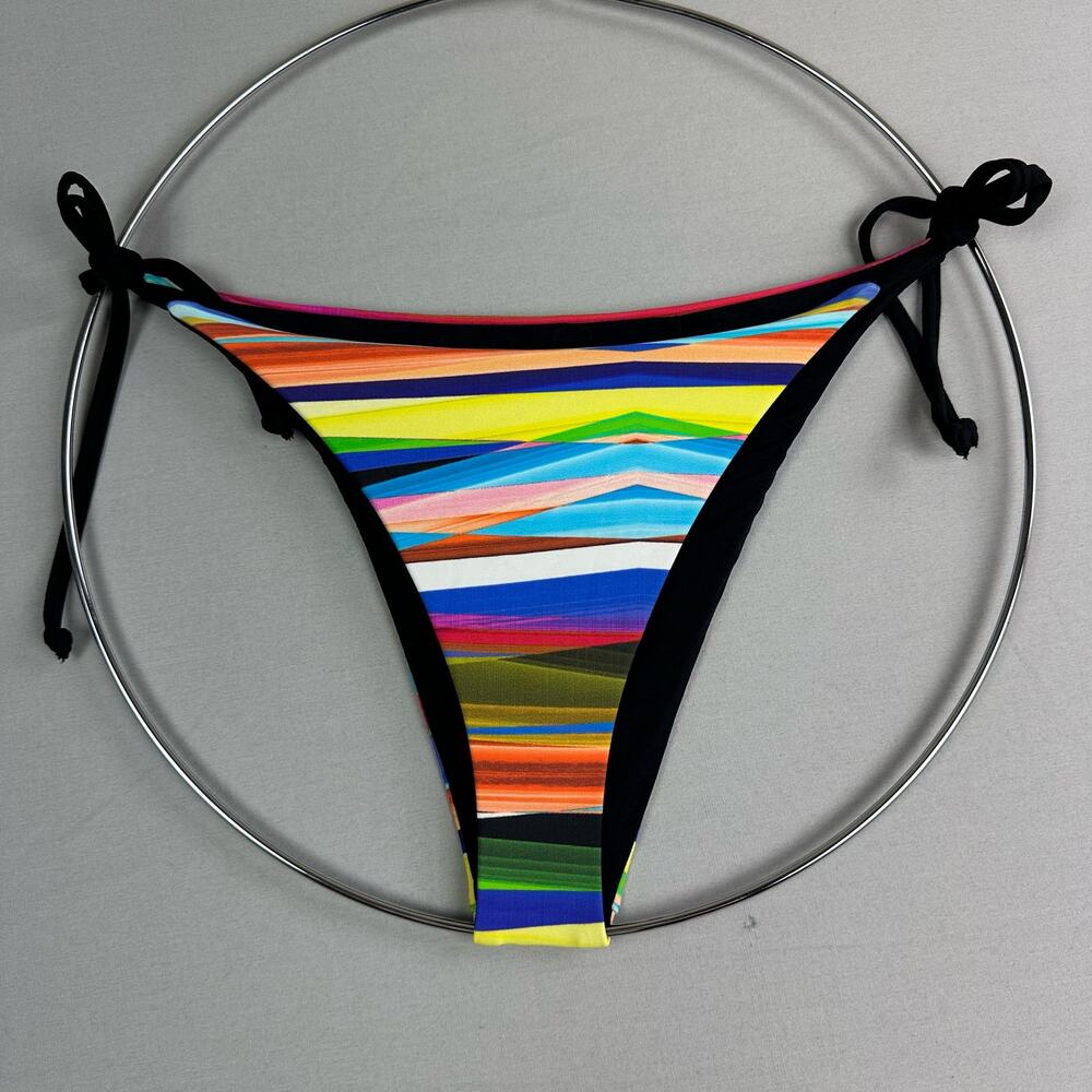 CA by Vitamin A Large AG Alexa Reversible Cheeky String Bikini Bottom